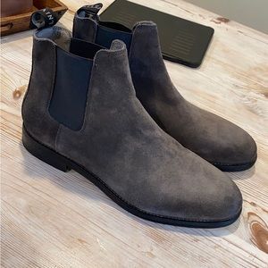 All Saints Suede Chelsea Boots from Portugal